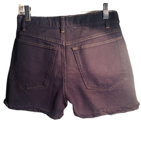 NWT urban renewals vintage recycled plastic 5 pcket casual short denim shorts 27 - Picture 3 of 3